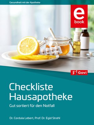 cover image of Checkliste Hausapotheke